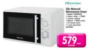 Hiense 20L Manual Microwave Oven H20M0WH