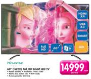 Hisense 60" 152cm Full HD Smart LED TV-60K390