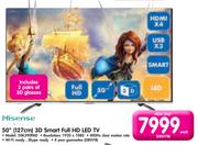 Hisense 50" 127cm 3D Smart Full HD LED TV-50K390PAD