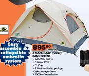 4 Man Flash Touch ranger Tent