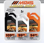 Midas Liquid Gold Diesel 15w40-5 Ltr