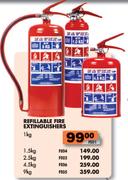 Refillable Fire Extinguishers-9kg