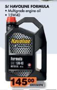 Havoline Formula Multigrade Engine Oil-15W40