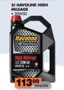 Havoline High Mileage-20W50