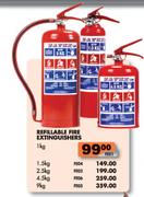 Refillable Fire Extinguishers-1kg