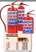 Refillable Fire Extinguishers-9kg