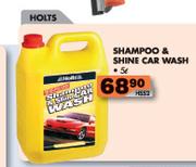 Holts Shampoo & Shine Car Wash-5 Ltr