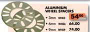Aluminium Wheel Spacers-6mm