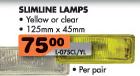 Slimline Lamps
