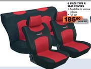 Type R Seat Covers-6 Piece