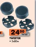 Tweeter-2x80w