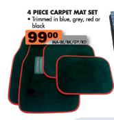 Carpet Mat Set-4 Piece