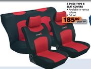 6 Piece Tyre R Seat Covers