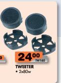 Tweeter-2x80w