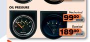 Equus Gauges Oil Pressure-Mechanical