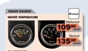 Equus Gauges Water Temperature-Electrical