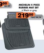 Micheun 4 Piece Rubber Mat Set 