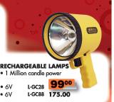 Rechargeable Lamps-6V