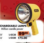 Rechargeable Lamps-6V