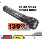 10 LED Solar Power Torch