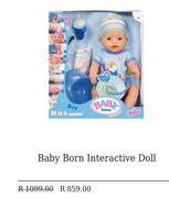 Baby Born Interactive Doll