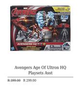 Avengers Age Of Ultron HQ Playsets Assorted
