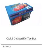 Cars Collapsible Toy Box