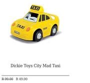 Dickie Toys City Mad Taxi