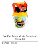 Ecoiffier Public Works Bucket & Truck Set