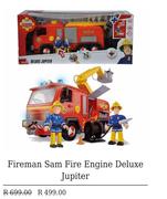 Fireman Sam Fire Engine Deluxe Jupiter