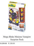 Mega Bloks Minions Vampire Surprise Pack
