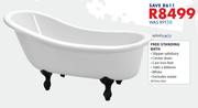 Splashworks Free Standing Bath-1685 x 600mm