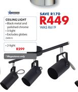 Bright Star Ceiling Light S400/3 (3 Light)