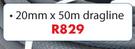 Watex Hose Pipe (Dragline) 20mm x 50m