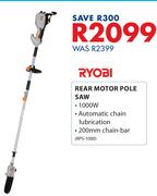 Ryobi Rear Motor Pole Saw