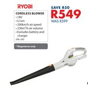 Ryobi Cordless Blower