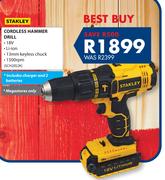 Stanley Cordless Hammer Drill SCH20S2K