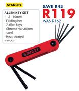 Stanley Allen Key Set