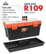 Bigjim Tool Box 480 x 250 x 240mm