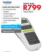 Brother Labelling Machine