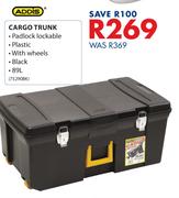 Addis 89Ltr Cargo Trunk