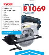 Ryobi Cordless Circular Saw