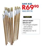 Academy Artist Paint Brush Set F1832