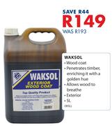 Waksol 5Ltr Wood Coat
