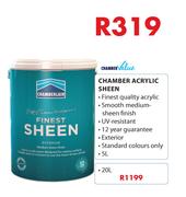Chamber Value 5Ltr Chamber Acrylic Sheen