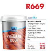 Chamber Value 5Ltr White Chamber Roof