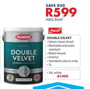 Plascon 20Ltr Double Velvet