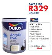 Dulux 5Ltr Acrylic PVA