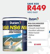 Duram 20Ltr NS6 Galvanized Iron Primer