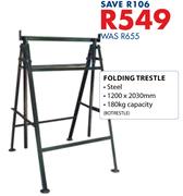 Steel Folding Trestle 1200x2030mm